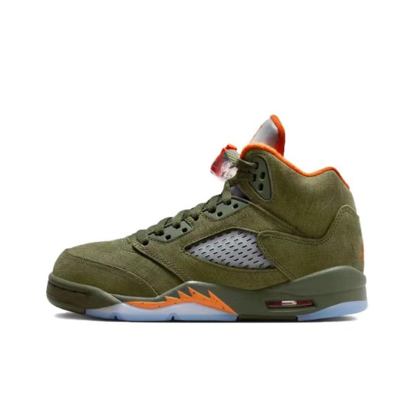 Jordan 5 Retro Camo Olive