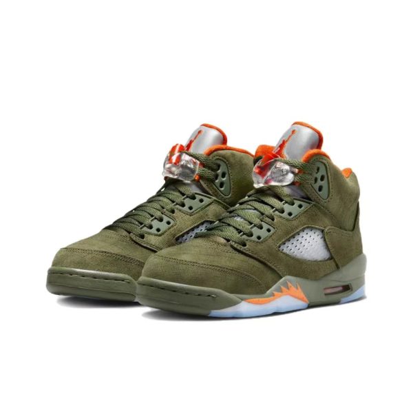 Jordan 5 Retro Camo Olive