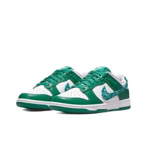 Nike Dunk Low ESS “paisley verde” Blanco verde