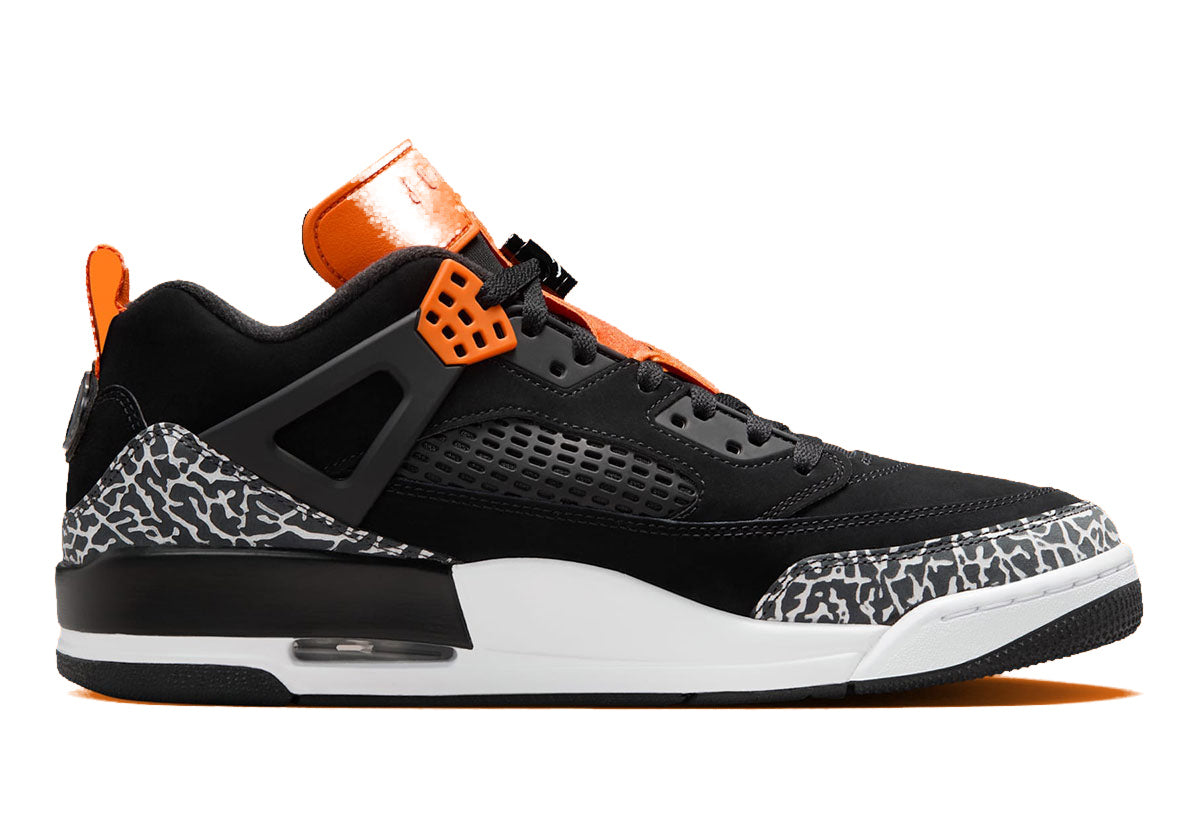 Jordan Spizike Low Black Total Orange Halloween