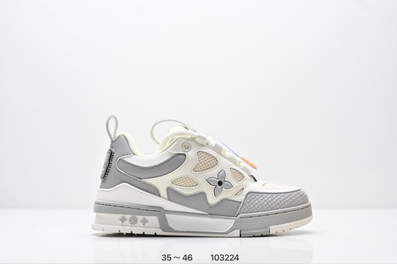 Louis Vuitton Skate Blanco Gris