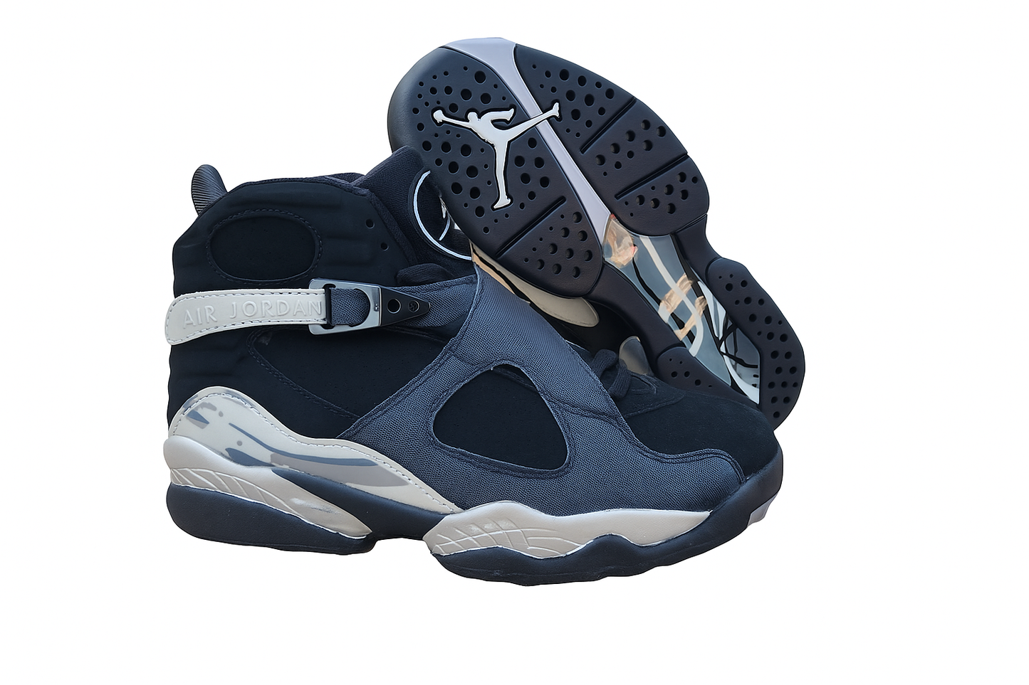 Air Jordan 8 Retro Black Grey OG
