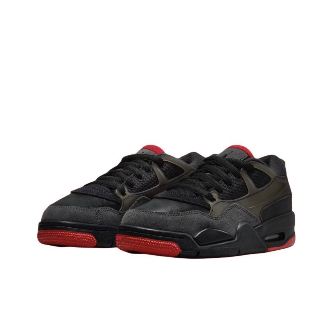 Air Jordan 4 RM Negro Rojo