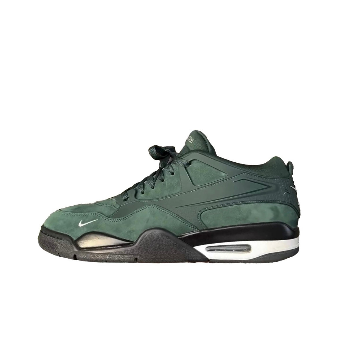 Air Jordan 4 RM Verde Oscuro Negro