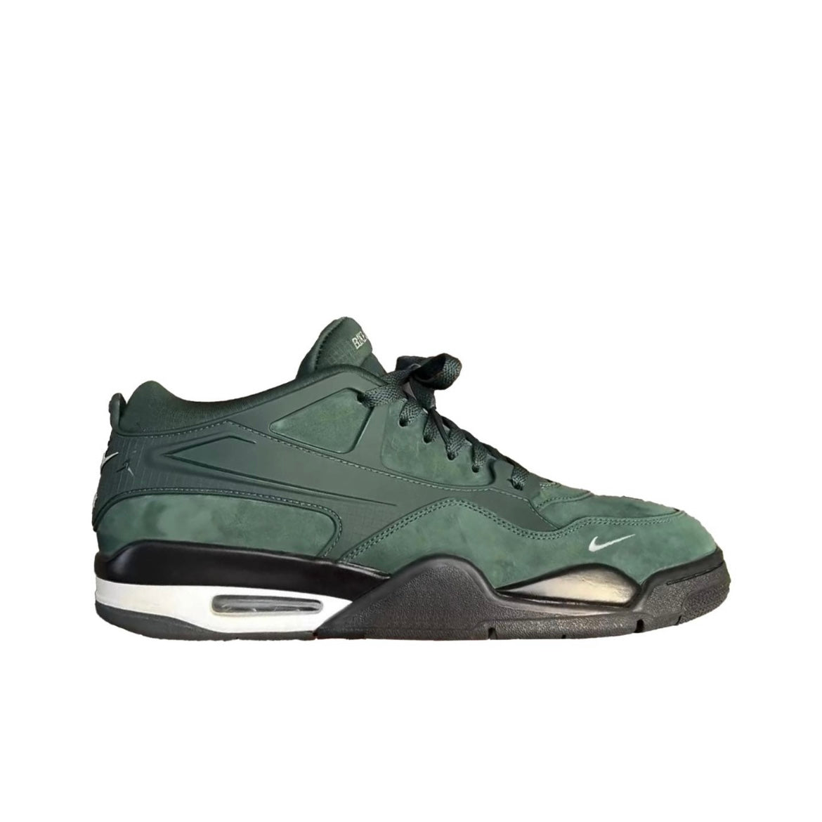 Air Jordan 4 RM Verde Oscuro Negro