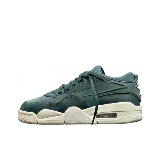 Air Jordan 4 RM Verde Oscuro Crema