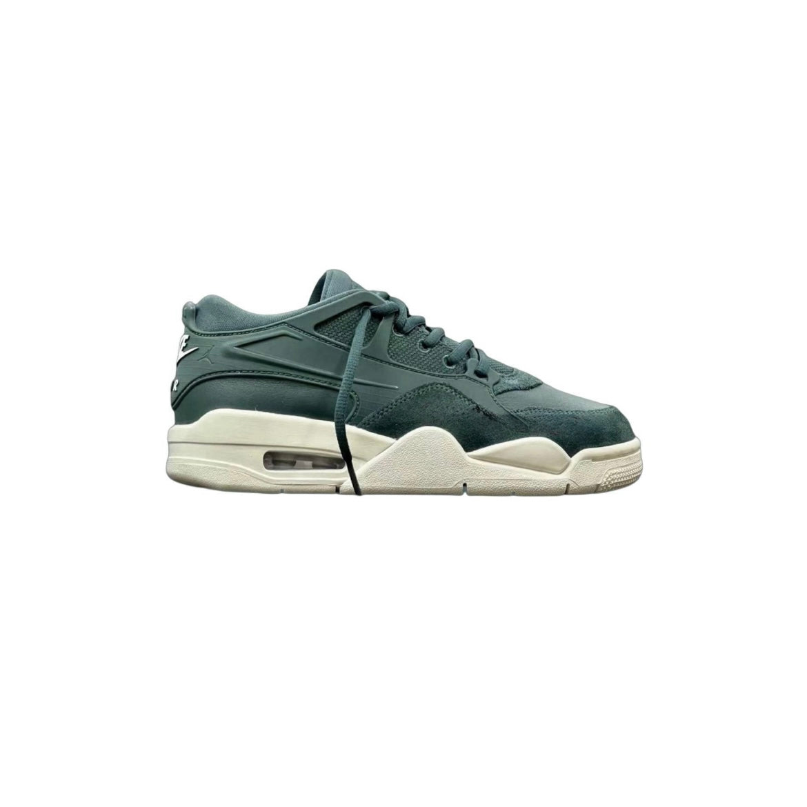Air Jordan 4 RM Verde Oscuro Crema