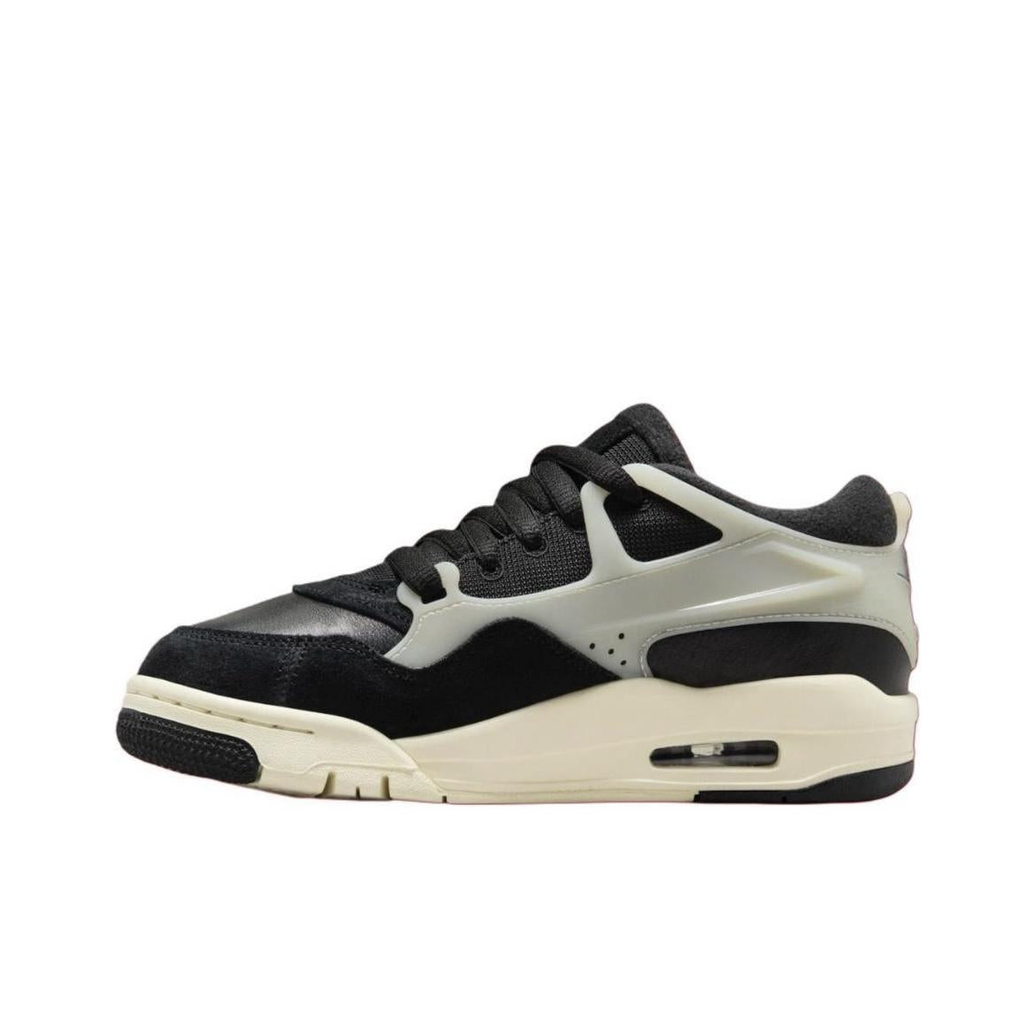Air Jordan 4 RM Negro Crema