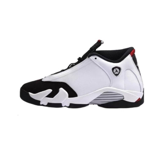 Air Jordan 14 Retro Black Toe Blanco Negro