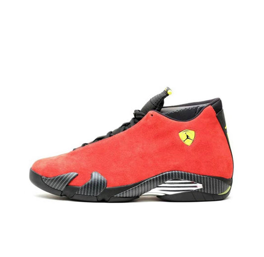 Air Jordan 14 Retro Challenge Red Rojo Negro Amarillo