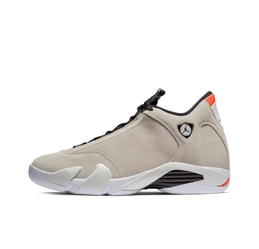 Air Jordan 14 Retro Desert Grey Beige Gris Coral