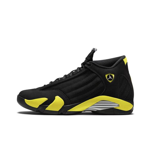 Air Jordan 14 Retro Thunder Negro Amarillo