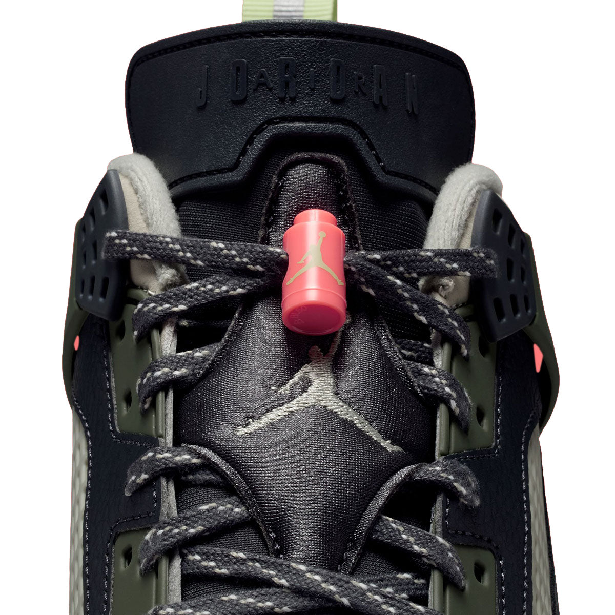 Jordan Spizike Low Anthracite Cargo Khaki