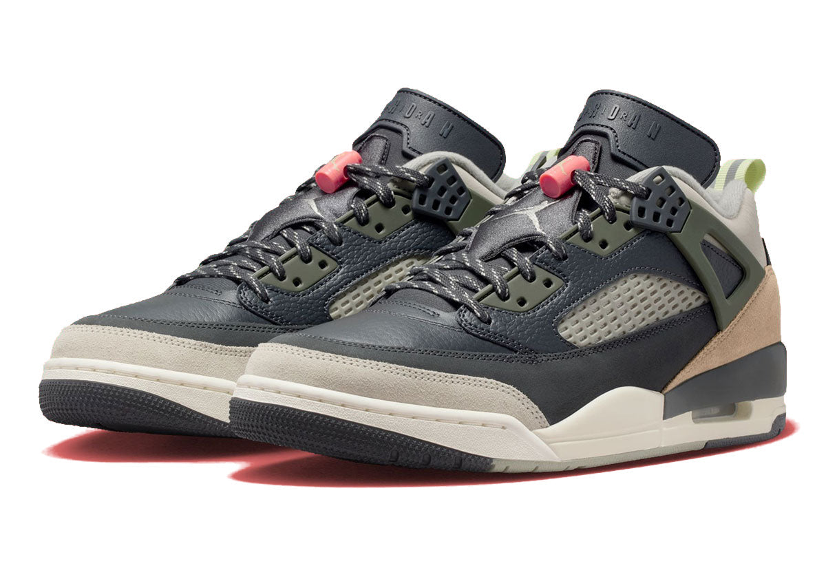 Jordan Spizike Low Anthracite Cargo Khaki