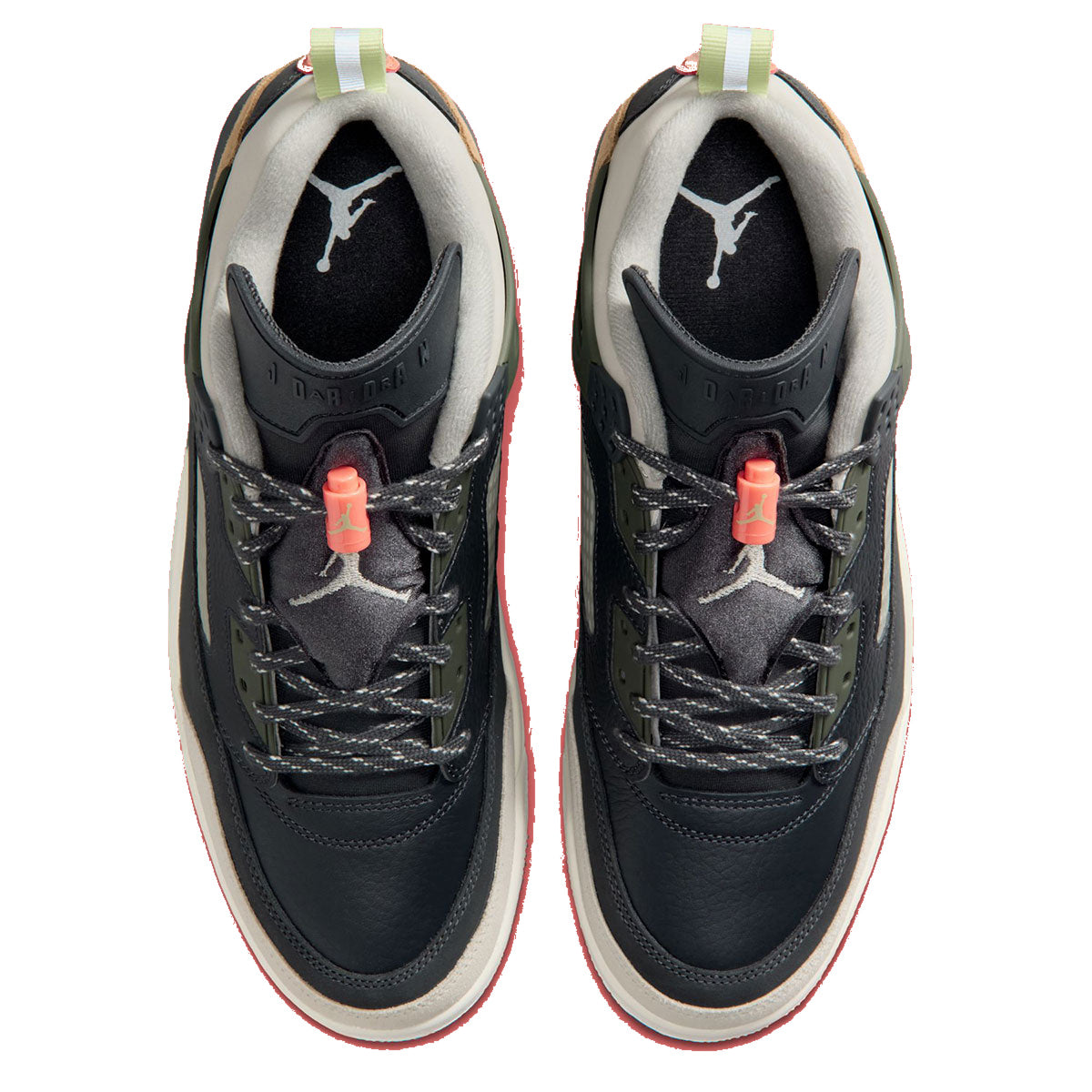 Jordan Spizike Low Anthracite Cargo Khaki