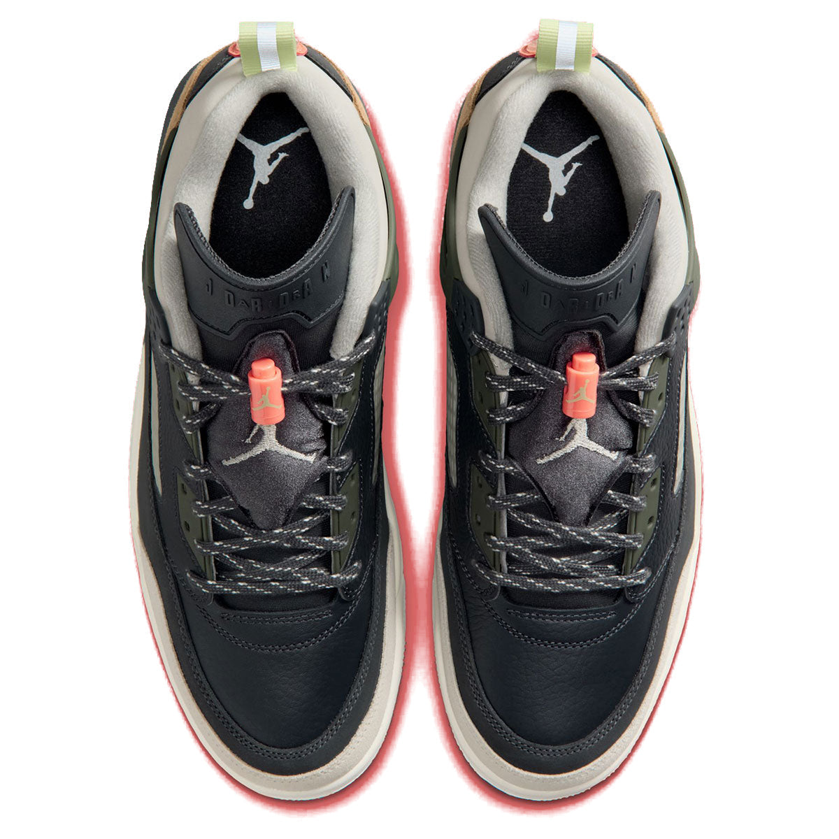 Jordan Spizike Low Anthracite Cargo Khaki
