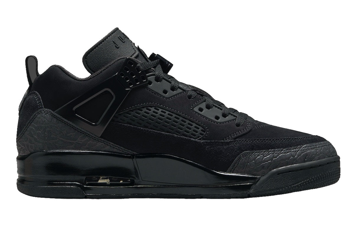 Jordan Spizike Low Black Cat Triple Black