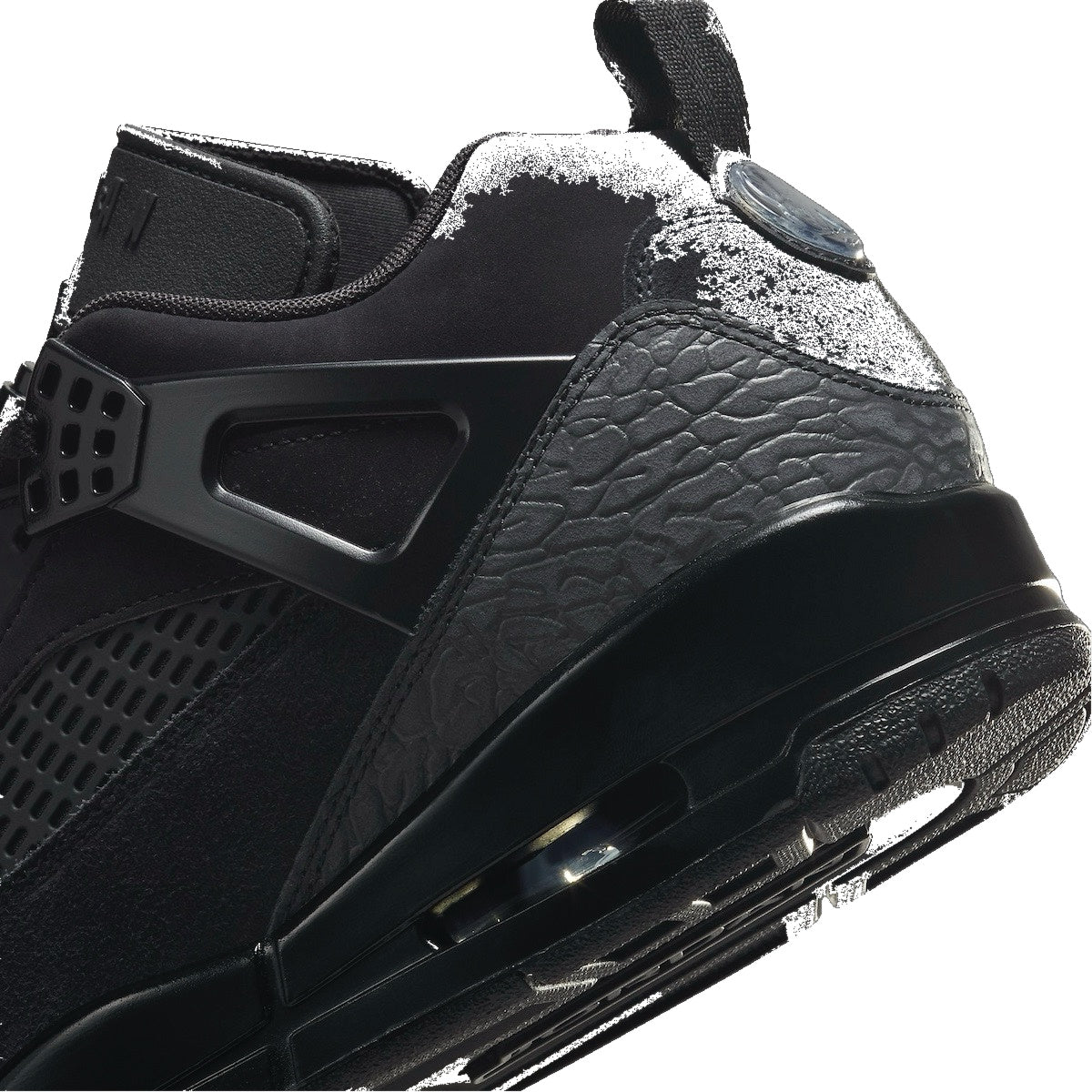 Jordan Spizike Low Black Cat Triple Black