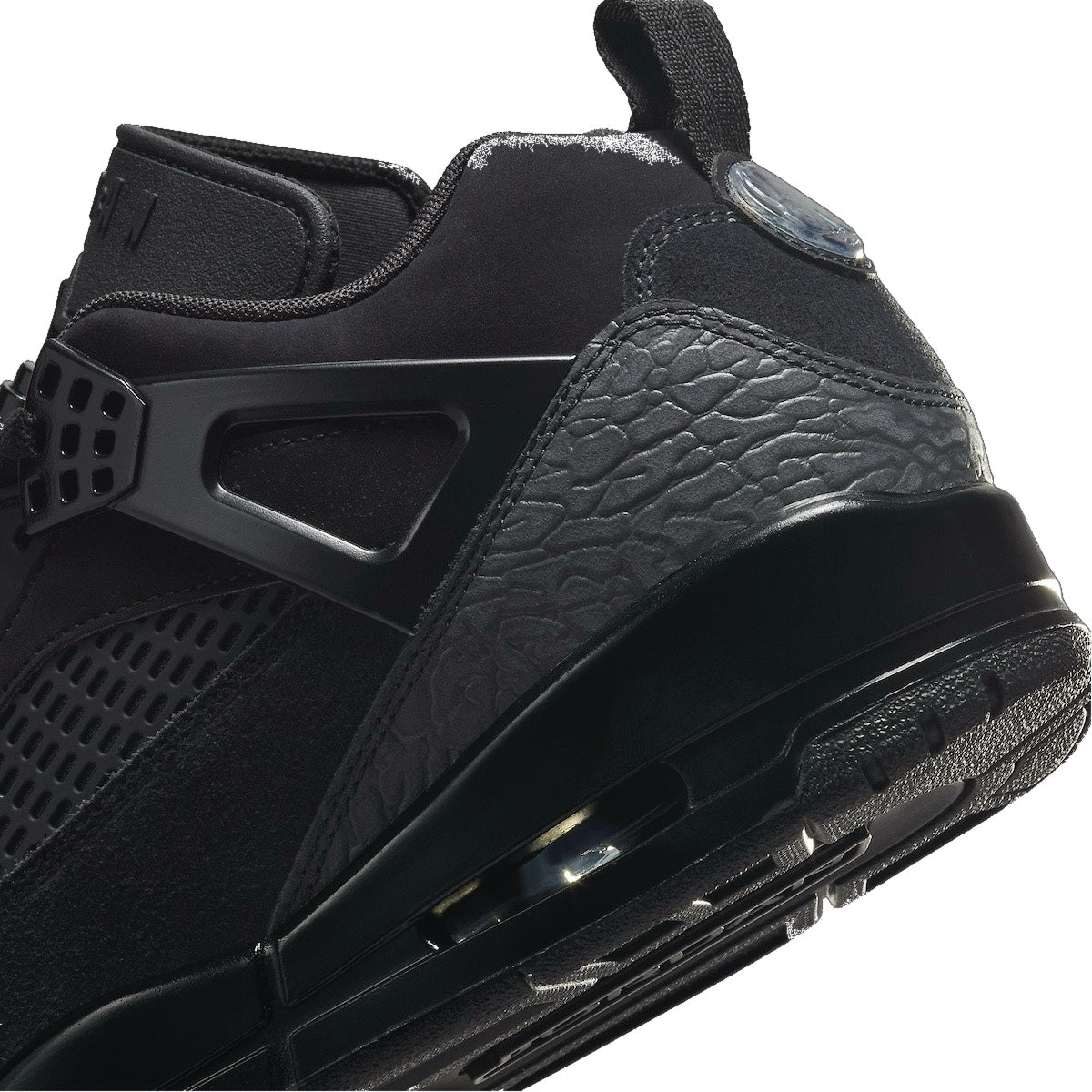 Jordan Spizike Low Black Cat Triple Black