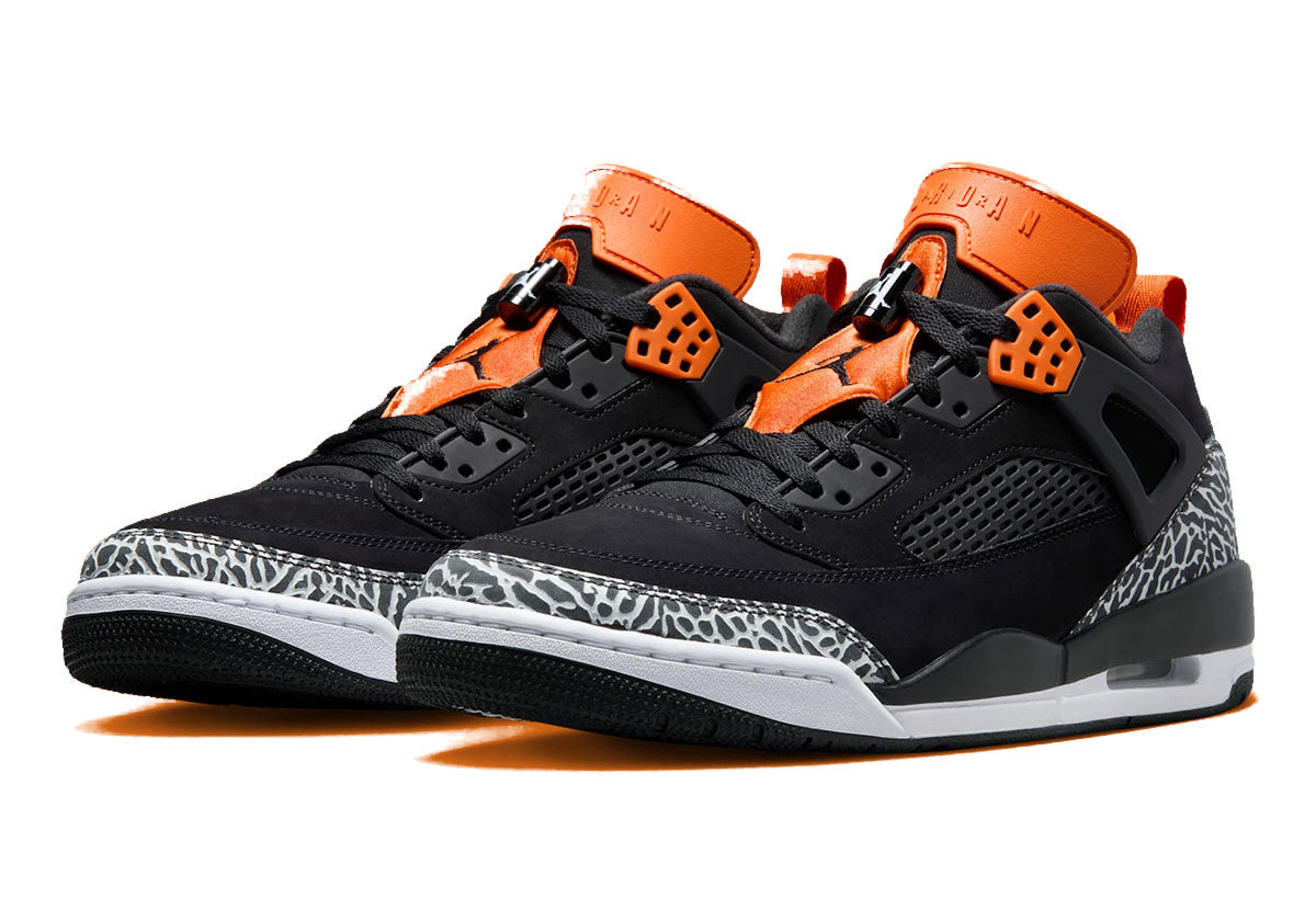 Jordan Spizike Low Black Total Orange Halloween