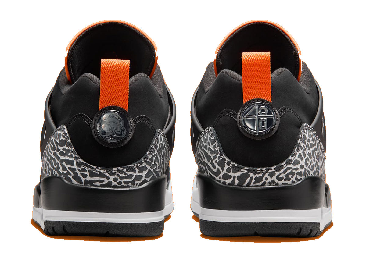Jordan Spizike Low Black Total Orange Halloween