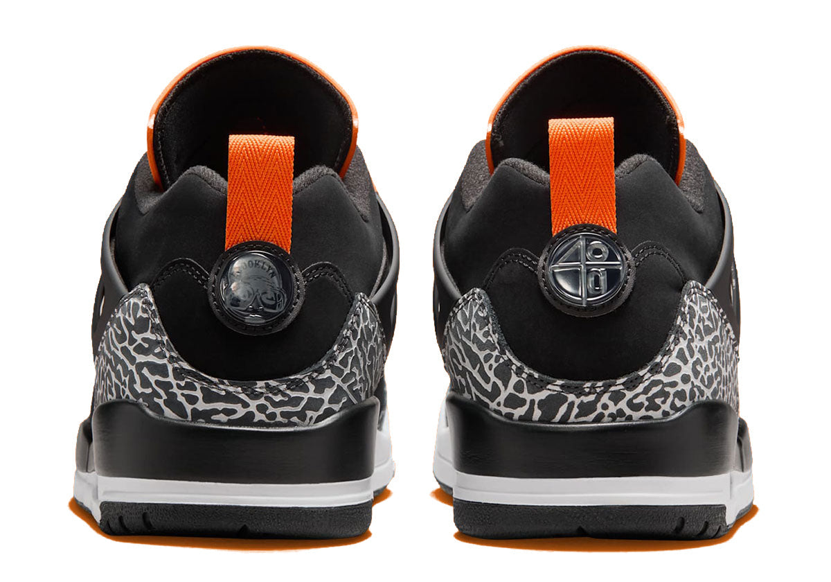Jordan Spizike Low Black Total Orange Halloween
