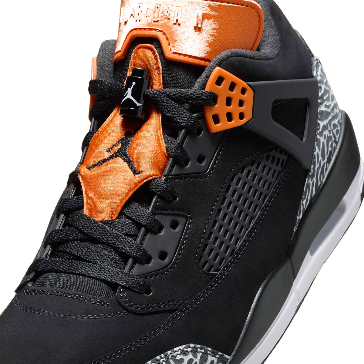 Jordan Spizike Low Black Total Orange Halloween