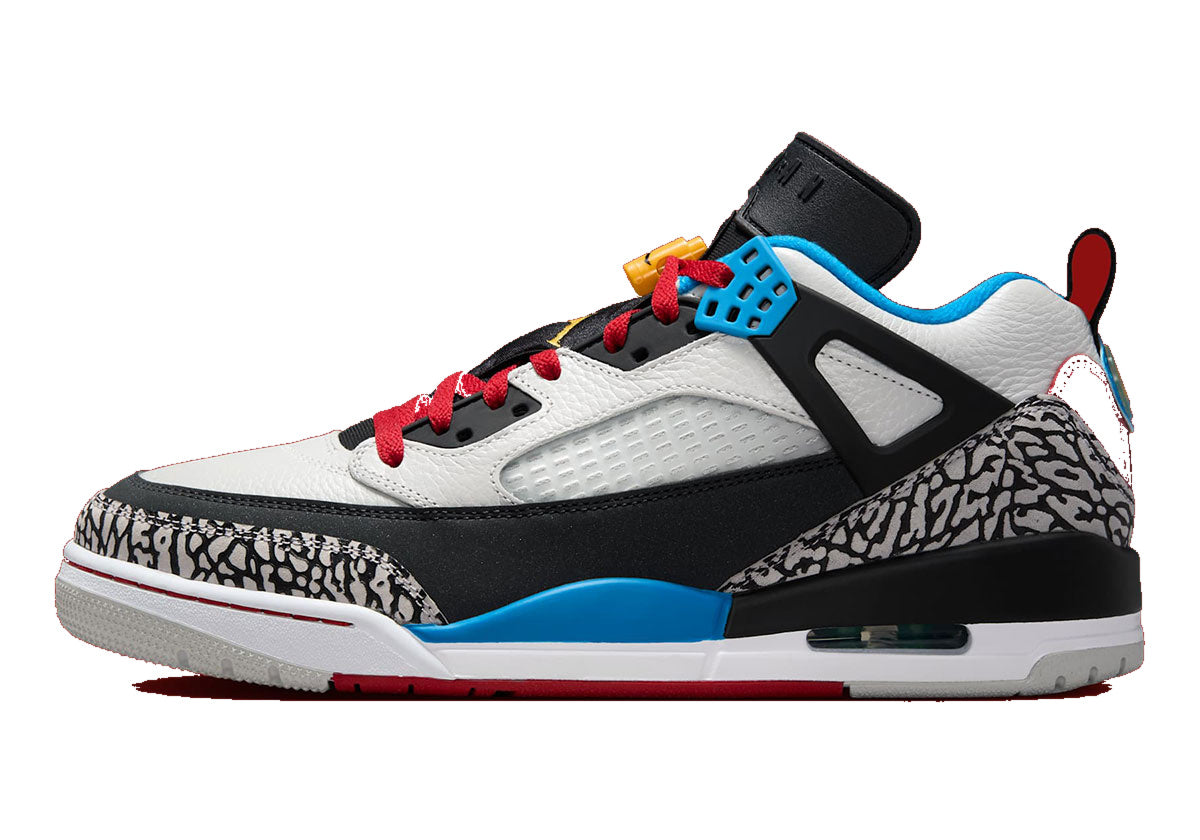 Jordan Spizike Low Bordeaux Multicolor