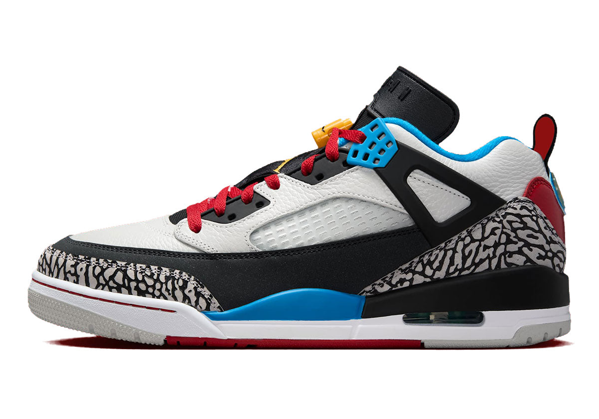 Jordan Spizike Low Bordeaux Multicolor