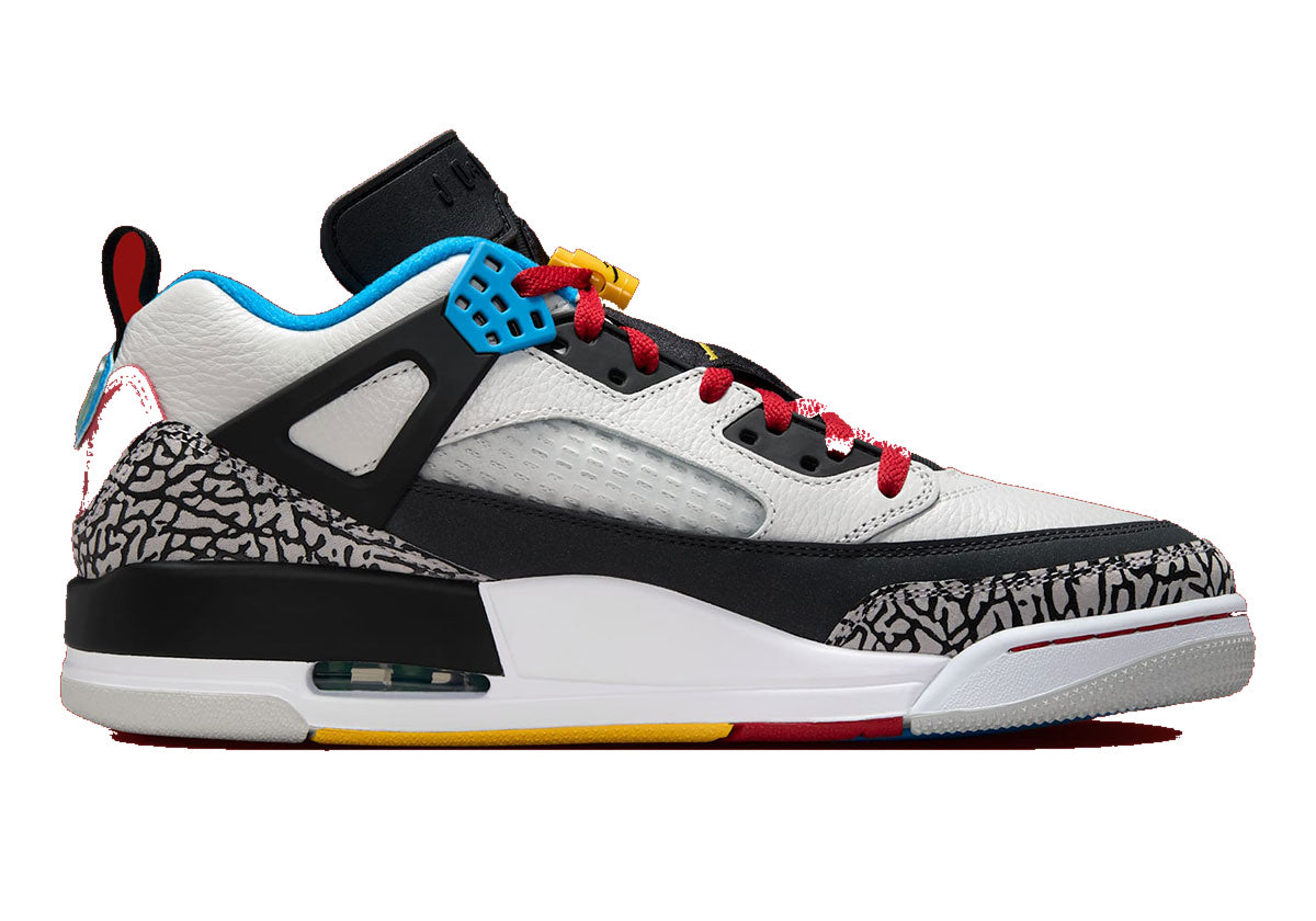 Jordan Spizike Low Bordeaux Multicolor