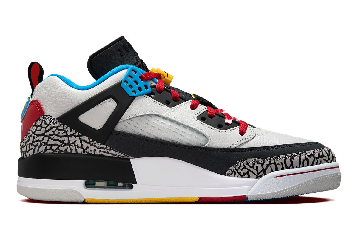 Jordan Spizike Low Bordeaux Multicolor