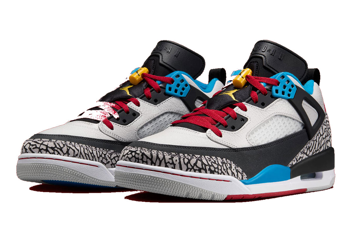 Jordan Spizike Low Bordeaux Multicolor