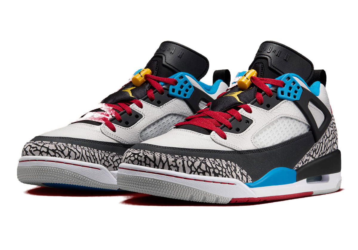 Jordan Spizike Low Bordeaux Multicolor