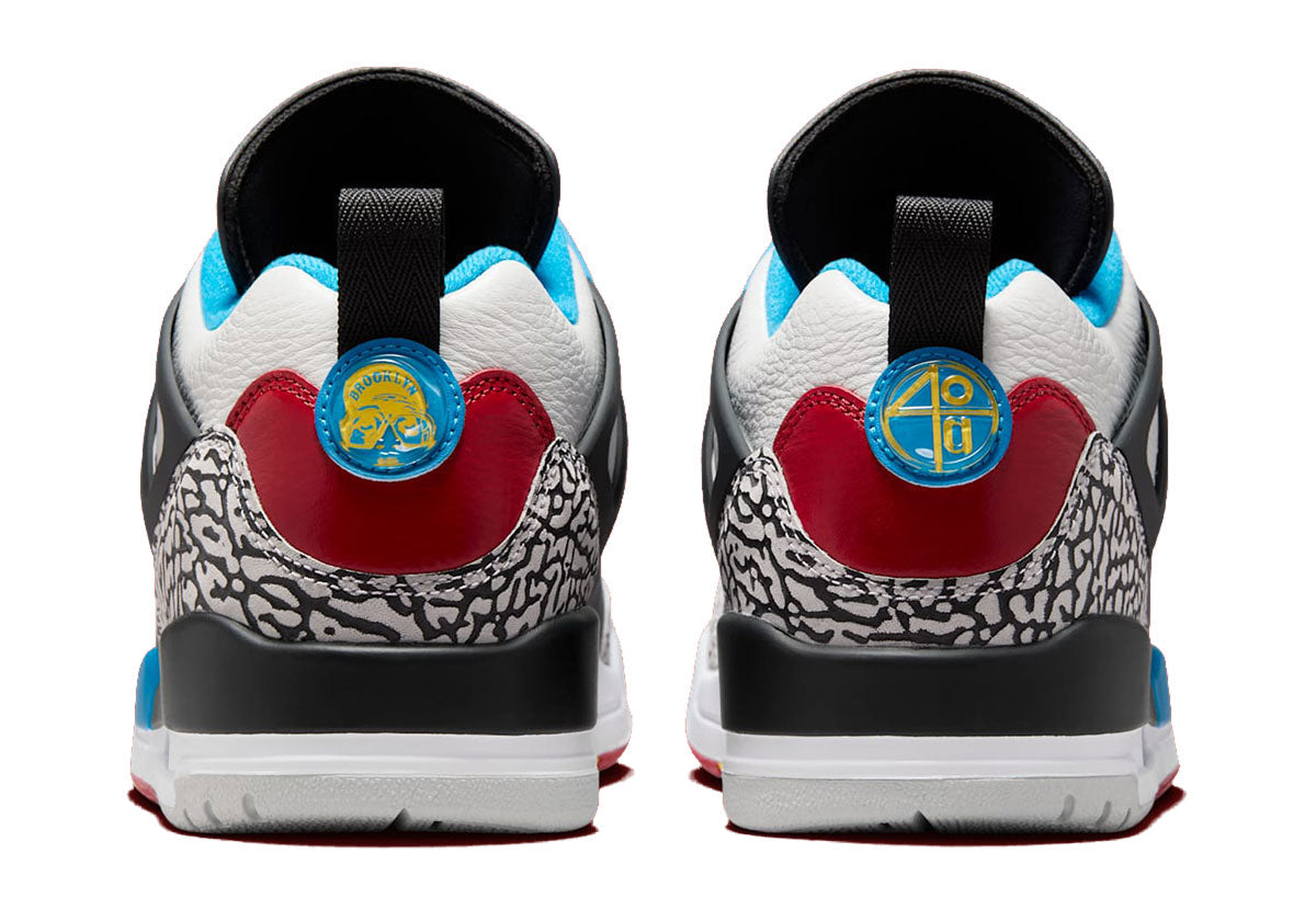 Jordan Spizike Low Bordeaux Multicolor