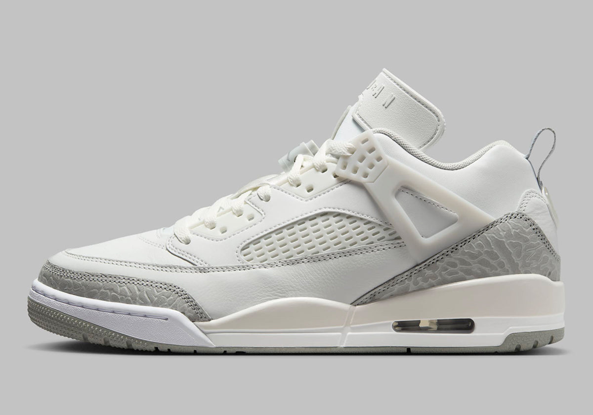 Jordan Spizike Low Summit White Metallic Silver