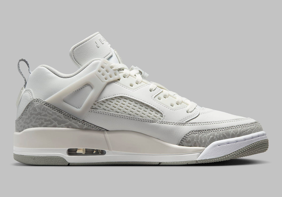 Jordan Spizike Low Summit White Metallic Silver