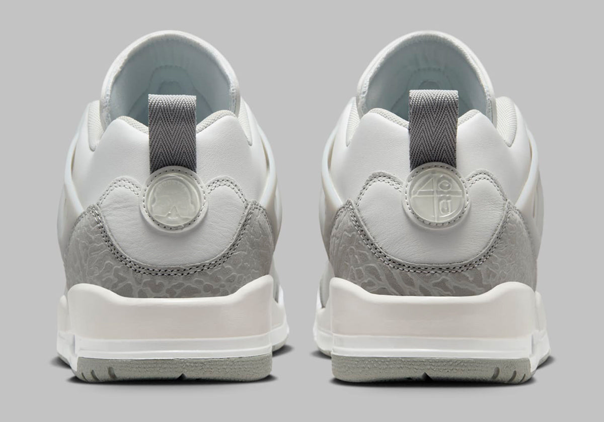 Jordan Spizike Low Summit White Metallic Silver