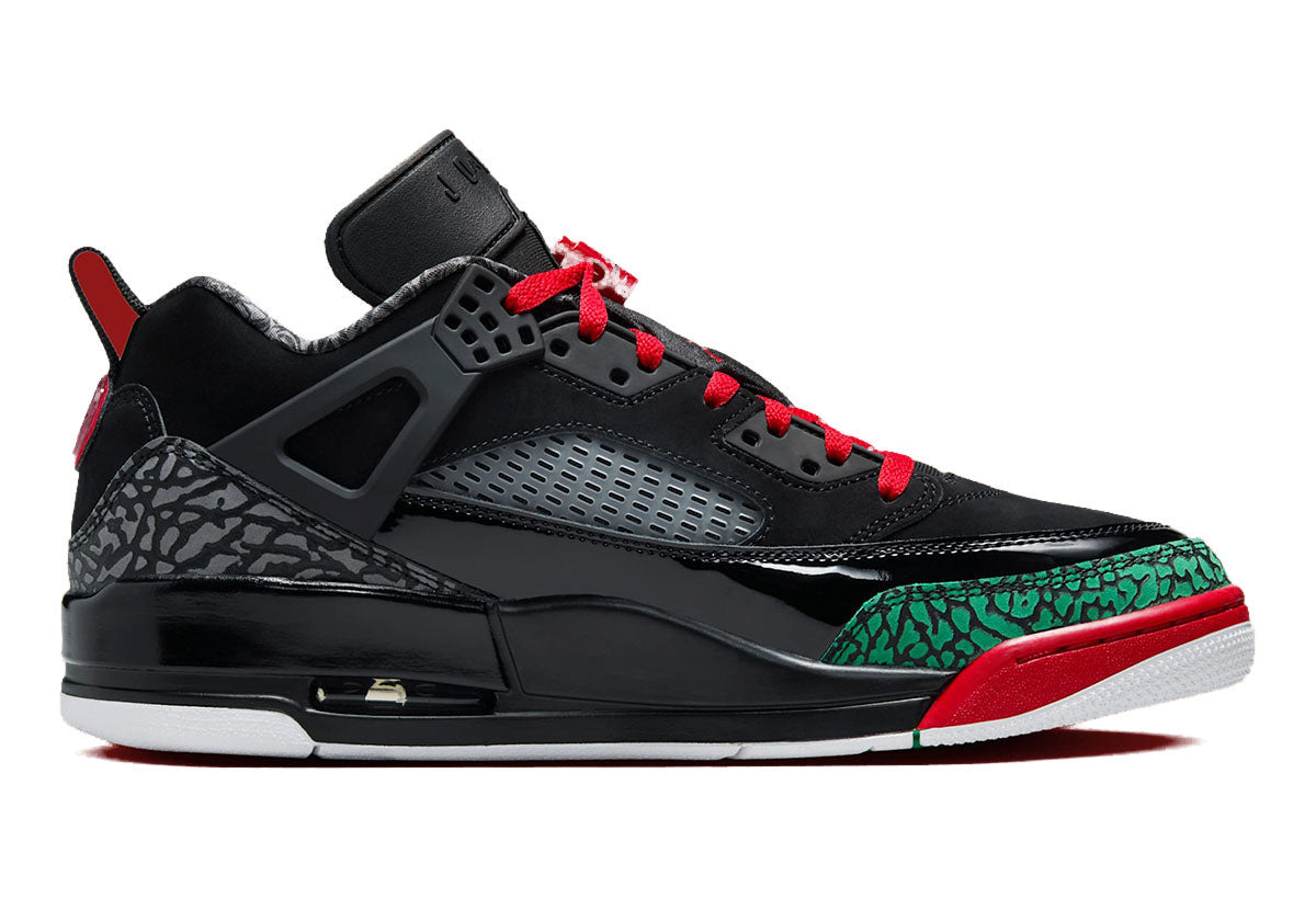 Jordan Spizike Low OG Black Varsity Red Green
