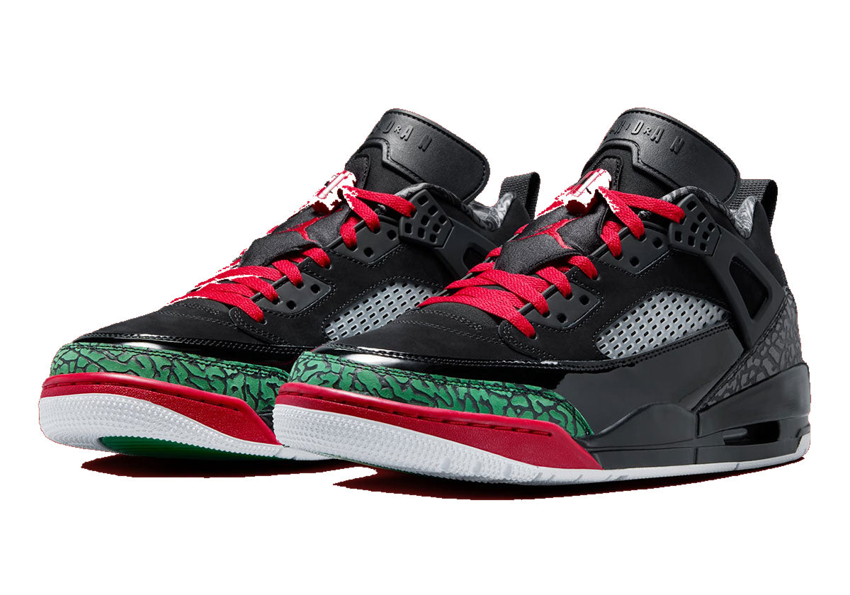 Jordan Spizike Low OG Black Varsity Red Green