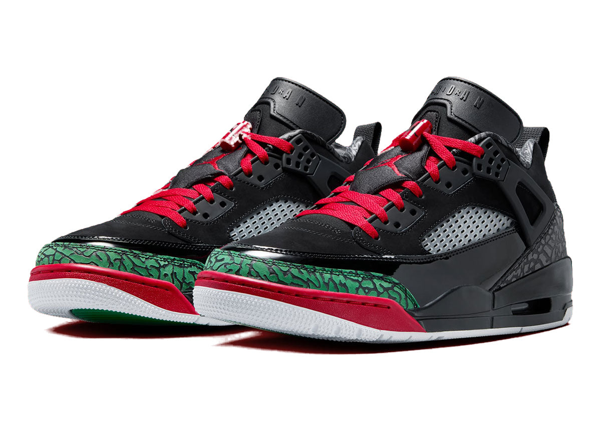 Jordan Spizike Low OG Black Varsity Red Green