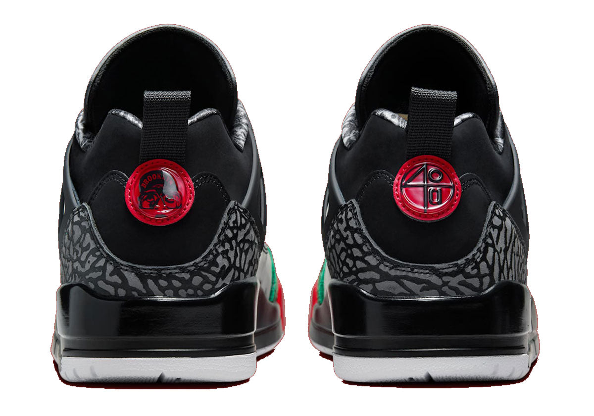 Jordan Spizike Low OG Black Varsity Red Green
