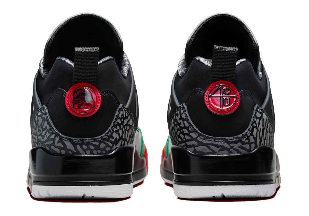 Jordan Spizike Low OG Black Varsity Red Green