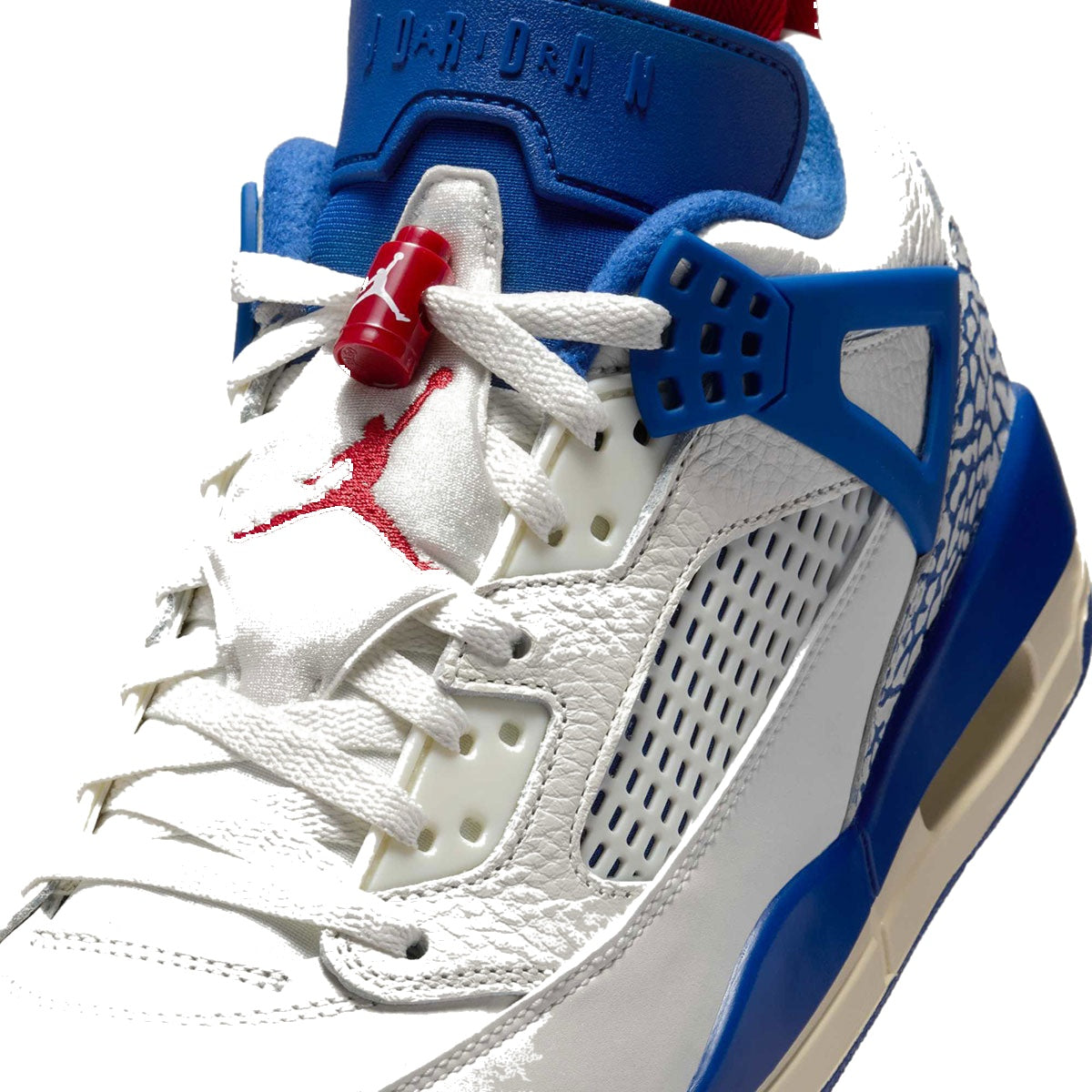 Jordan Spizike Low Storm Blue Sail