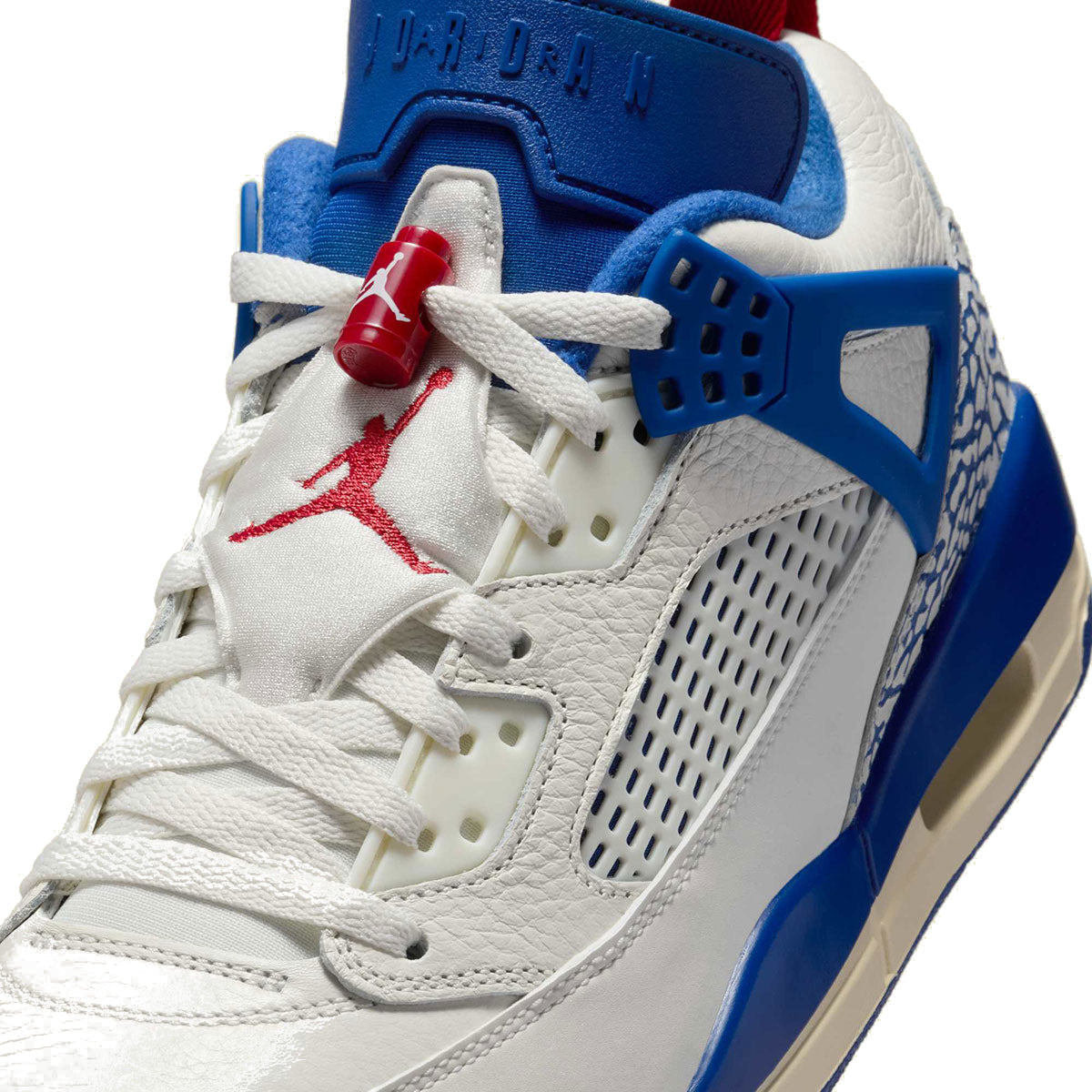 Jordan Spizike Low Storm Blue Sail
