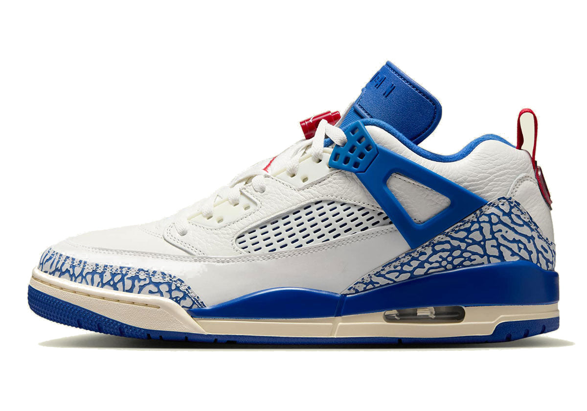 Jordan Spizike Low Storm Blue Sail
