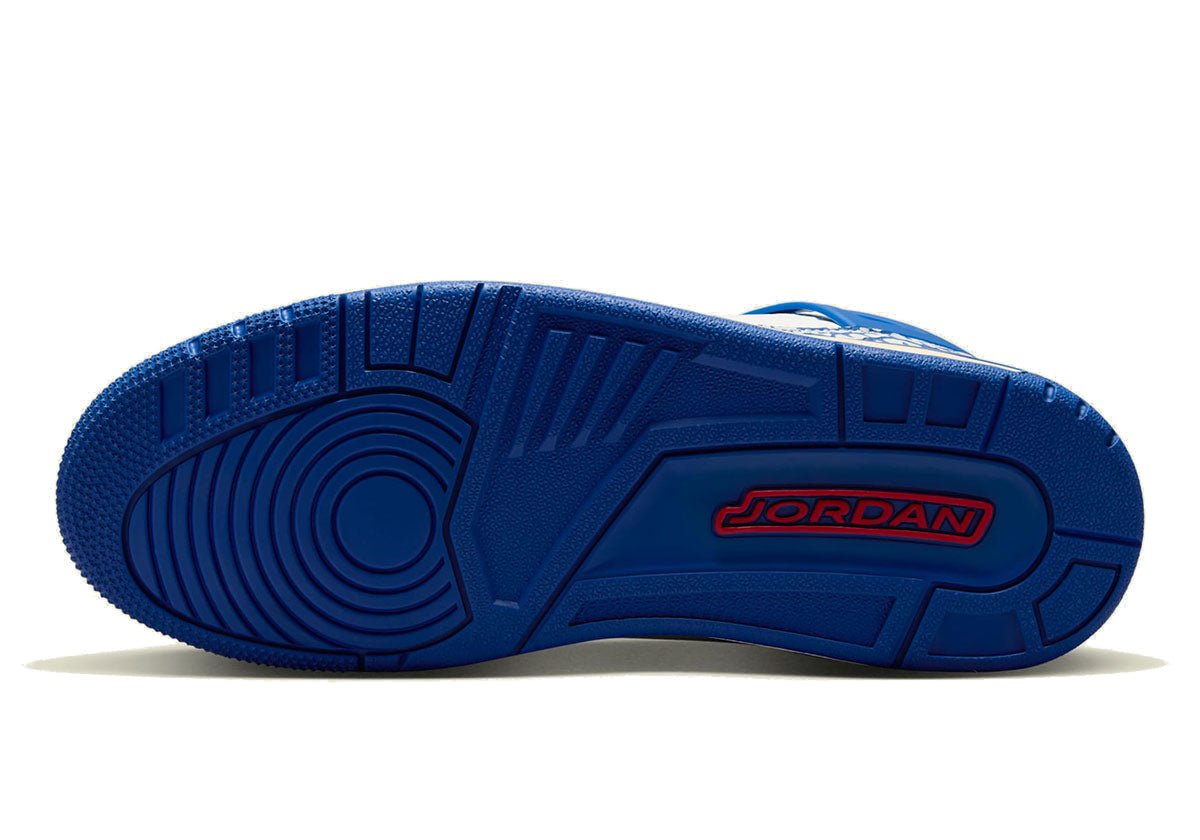 Jordan Spizike Low Storm Blue Sail