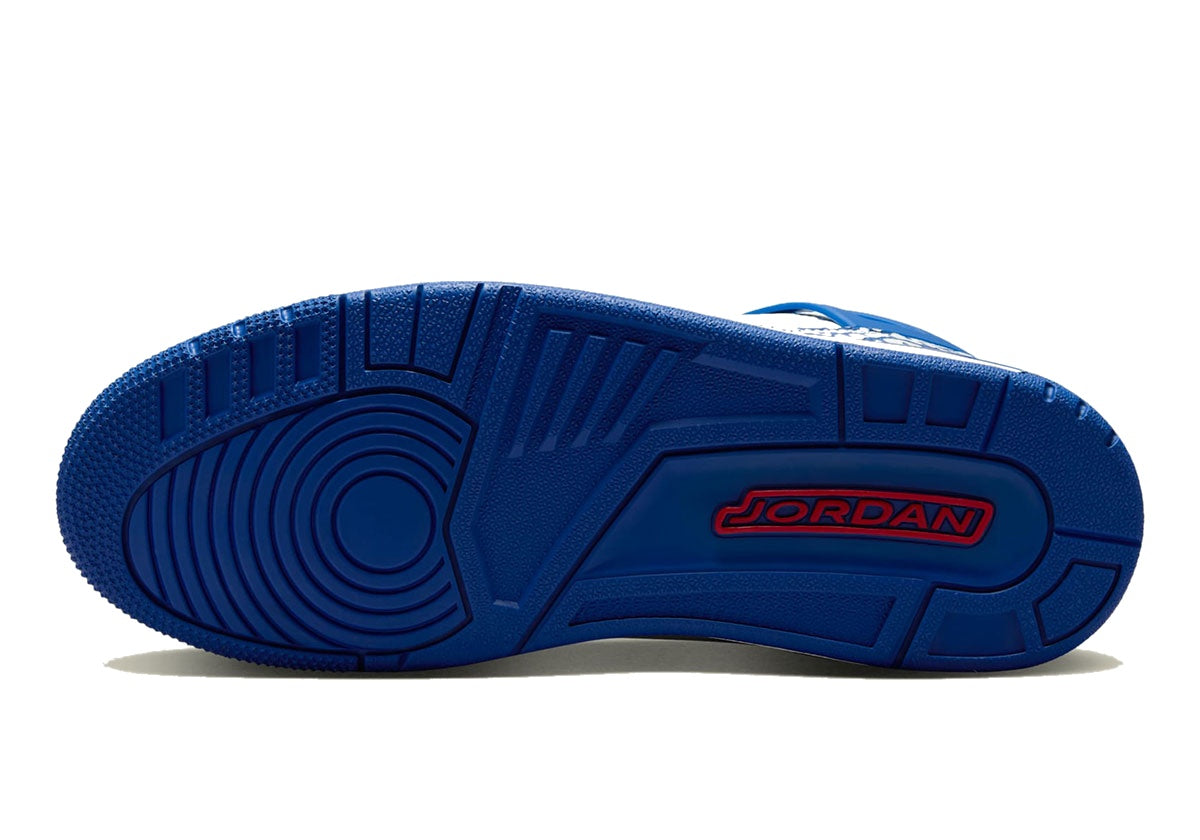 Jordan Spizike Low Storm Blue Sail