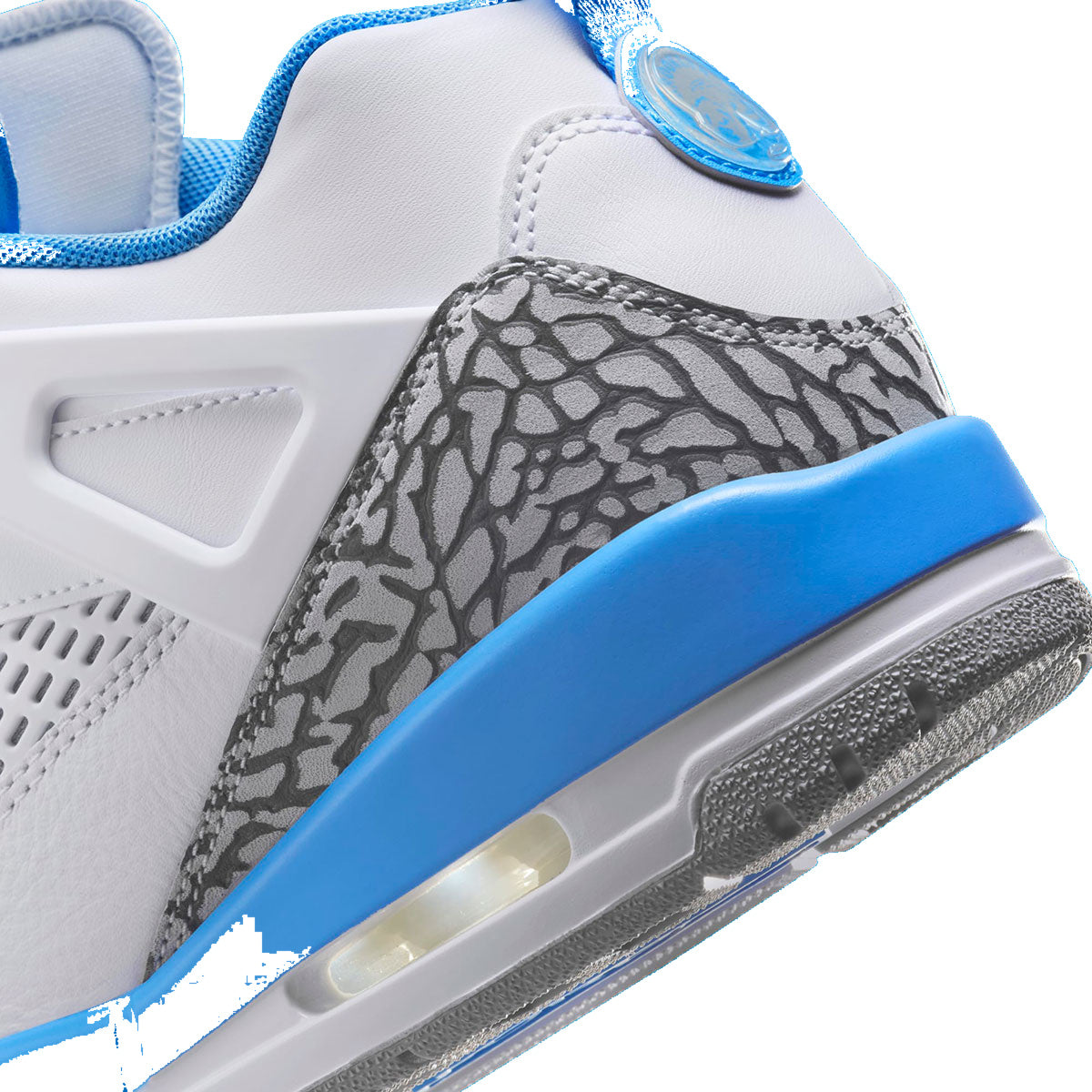Jordan Spizike Low UNC University Blue