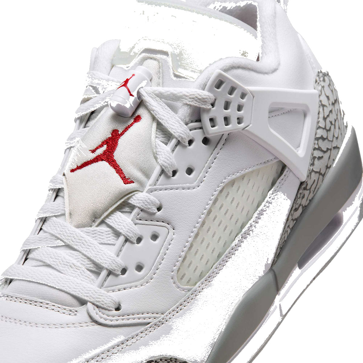 Jordan Spizike Low White Cement
