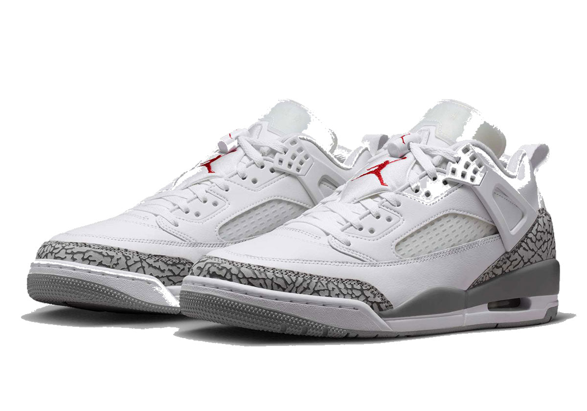 Jordan Spizike Low White Cement
